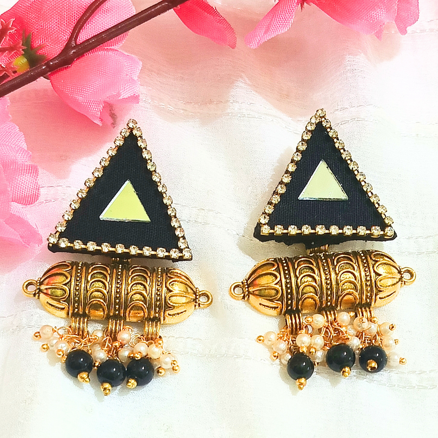 Mirrorwork Fabric choker set