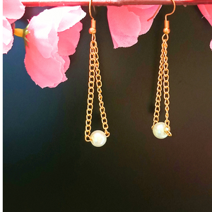 Pearl Bead chain dangle